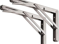 Yumore opvouwbare plankdragers 600 mm - afbeelding 1 van  6