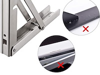 Yumore opvouwbare plankdragers 600 mm - afbeelding 5 van  6