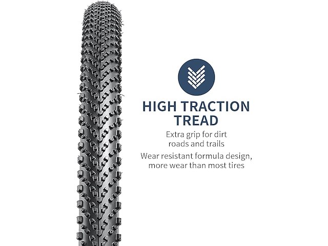 Yunscm set van 2 60 tpi lekvrije nylon banden 28 inch - afbeelding 1 van  4