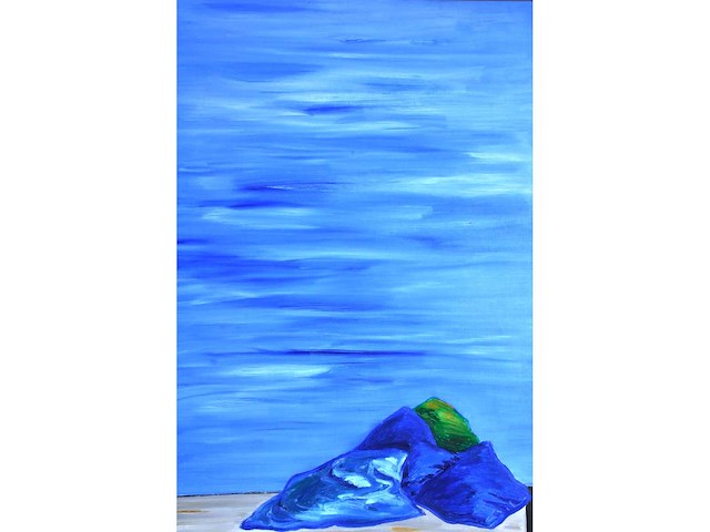 Yvan theys - dolce farniente - olie op doek - 90x90 cm - 1972 - afbeelding 6 van  9