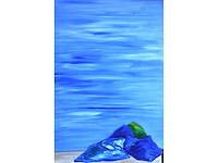 Yvan theys - dolce farniente - olie op doek - 90x90 cm - 1972 - afbeelding 6 van  9