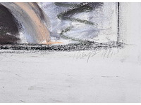 Yvan theys - pastelkrijt op papier - 1981 - afbeelding 3 van  6