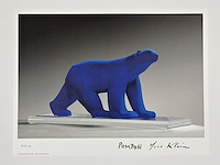 Yves klein - l'ours pompon - afbeelding 1 van  1