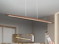 Yyutluo led houten hanglamp voor eettafel - afbeelding 1 van  5