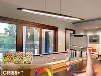 Yyutluo led houten hanglamp voor eettafel - afbeelding 5 van  5