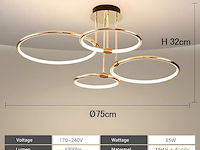 Yyutluo led-plafondlamp - afbeelding 2 van  3