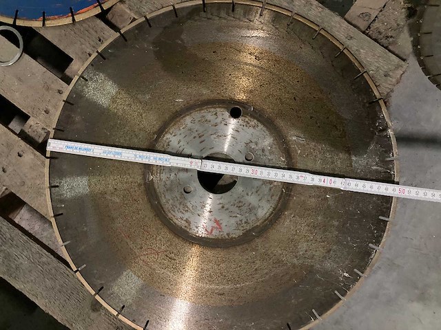 Zaagbladen totaal 11 stuks voor marmer/composiet/graniet/ceramiek - afbeelding 2 van  13