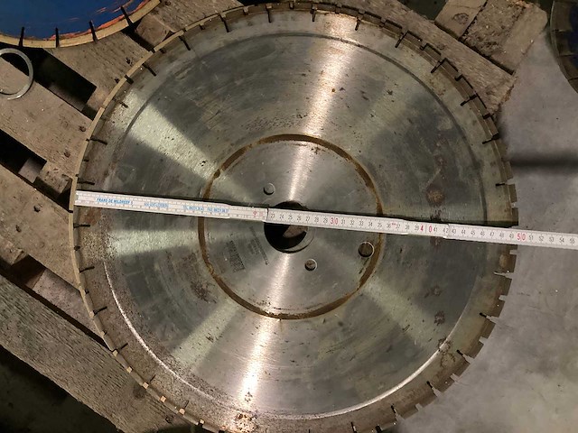 Zaagbladen totaal 11 stuks voor marmer/composiet/graniet/ceramiek - afbeelding 3 van  13