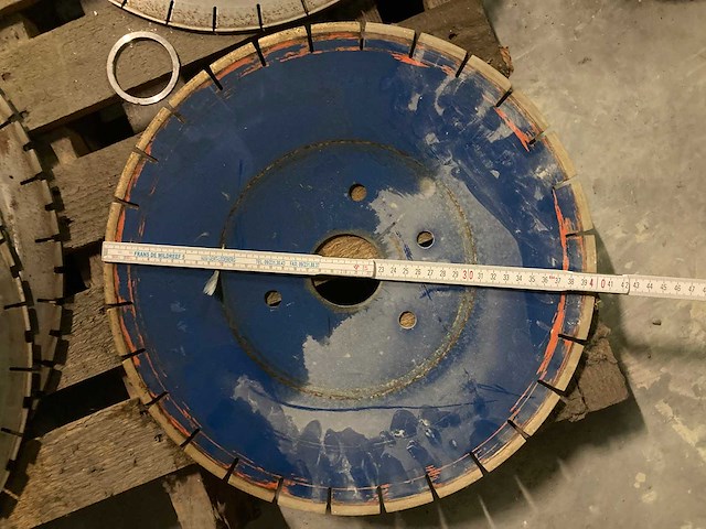 Zaagbladen totaal 11 stuks voor marmer/composiet/graniet/ceramiek - afbeelding 6 van  13