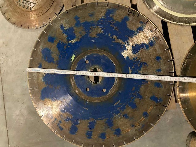 Zaagbladen totaal 11 stuks voor marmer/composiet/graniet/ceramiek - afbeelding 11 van  13