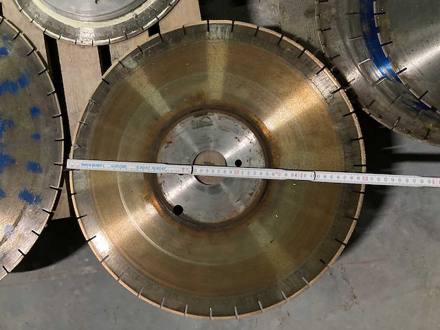 Zaagbladen totaal 11 stuks voor marmer/composiet/graniet/ceramiek - afbeelding 12 van  13