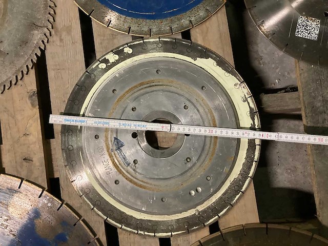 Zaagbladen totaal 11 stuks voor marmer/composiet/graniet/ceramiek - afbeelding 13 van  13