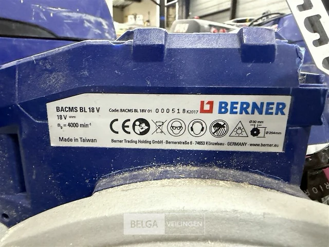 Zaagmachine berner - afbeelding 5 van  5