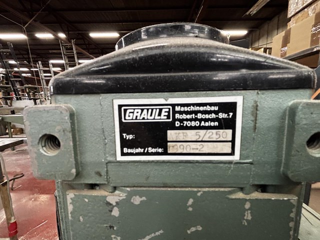 Zaagmachine graule akf5/250 - afbeelding 5 van  8