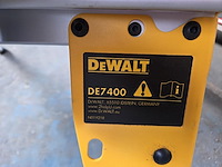 Zaagtafel dewalt de 7400 - afbeelding 7 van  13