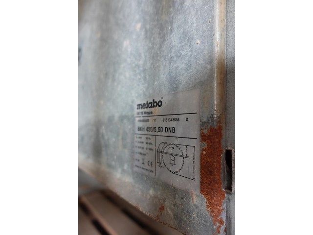 Zaagtafel metabo - afbeelding 2 van  4