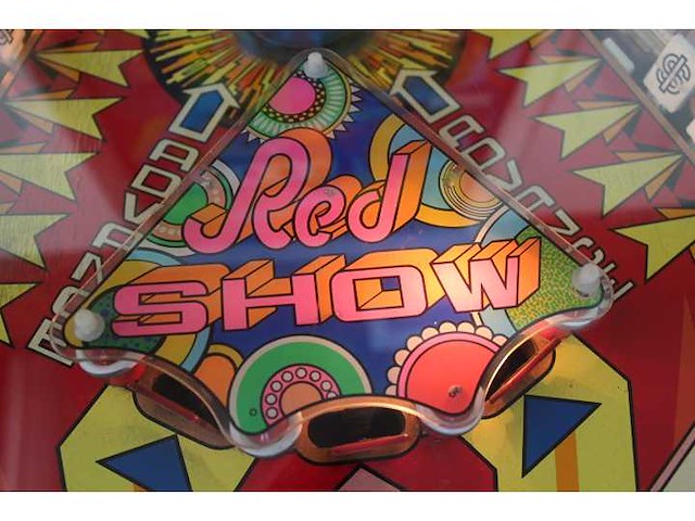 Zaccaria - red show - flipperkast - afbeelding 7 van  7
