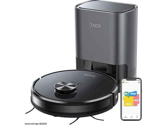 Zaco a10 pro robotstofzuiger met dweilfunctie - afbeelding 2 van  7