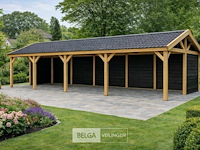 Zadeldak douglas 1220x400x325cm bxdxh in cm