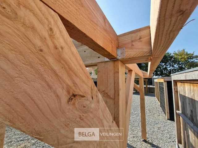 Zadeldak douglas 1220x400x325cm bxdxh in cm - afbeelding 4 van  6