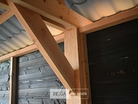 Zadeldak douglas 1220x400x325cm bxdxh in cm - afbeelding 6 van  7