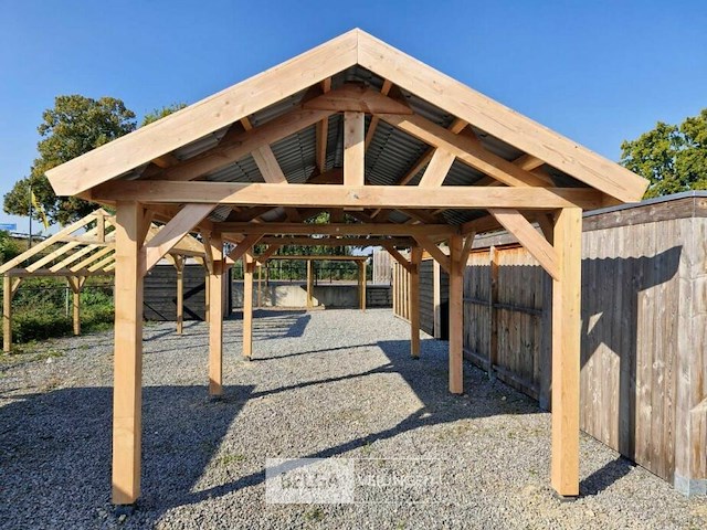 Zadeldak douglas 1550x400x325cm bxdxh in cm - afbeelding 2 van  9