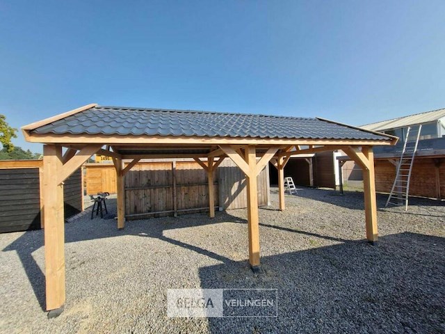 Zadeldak douglas 1550x400x325cm bxdxh in cm - afbeelding 3 van  9