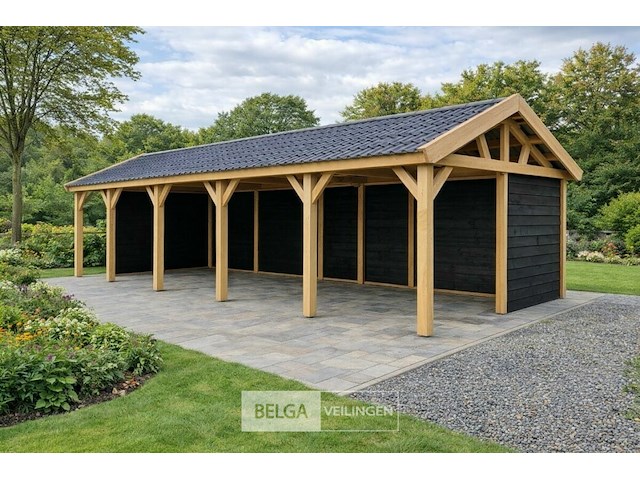 Zadeldak douglas 1550x400x325cm bxdxh in cm - afbeelding 1 van  7