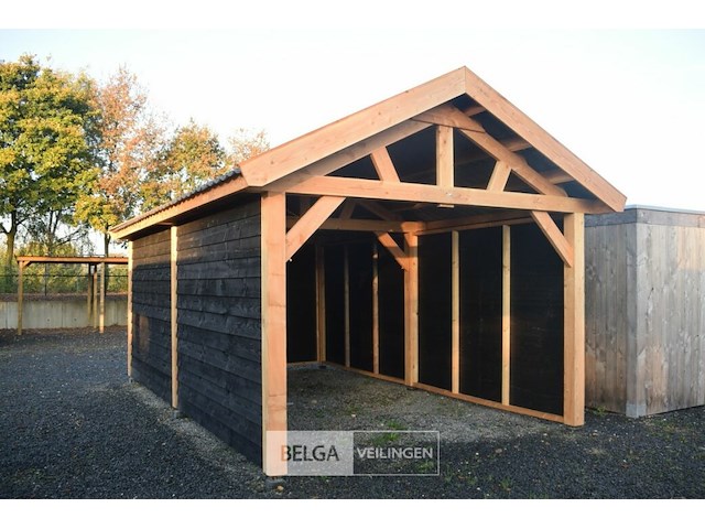 Zadeldak douglas 1550x400x325cm bxdxh in cm - afbeelding 5 van  7