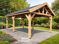 Zadeldak douglas 660x400x325cm bxdxh in cm