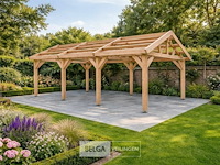 Zadeldak douglas 880x400x325cm bxdxh in cm