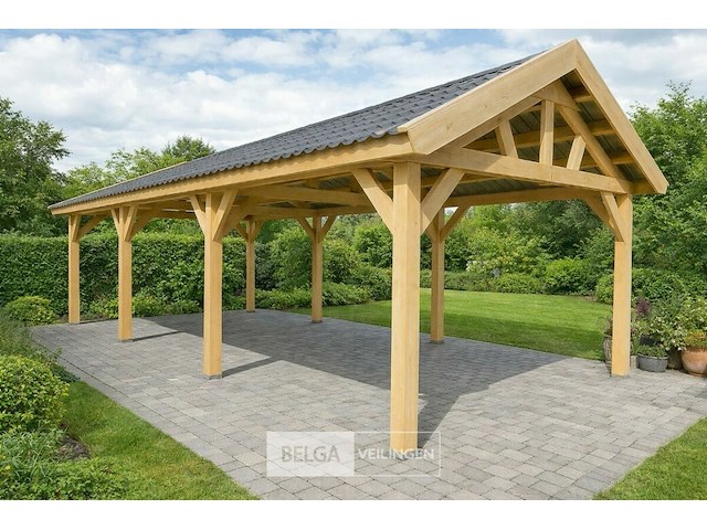 Zadeldak douglas 880x400x325cm bxdxh in cm - afbeelding 1 van  9