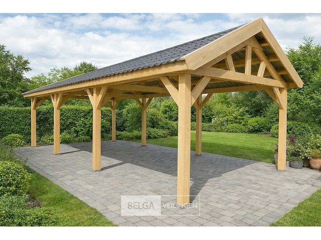 Zadeldak douglas 880x400x325cm bxdxh in cm - afbeelding 1 van  9