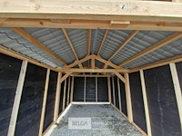 Zadeldak douglas, afm 1220x400x325cm bxdxh in cm - afbeelding 3 van  7