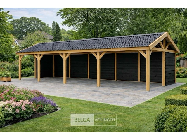 Zadeldak douglas, afm 1220x400x325cm bxdxh in cm - afbeelding 1 van  7