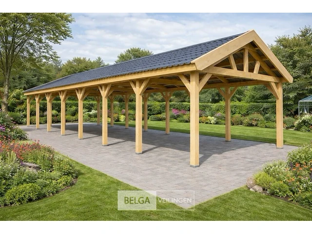 Zadeldak douglas, afm 1550x400x325cm bxdxh in cm - afbeelding 1 van  9