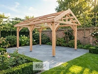 Zadeldak douglas, afm 660x400x325cm bxdxh in cm