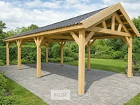 Zadeldak douglas, afm 880x400x325cm bxdxh in cm
