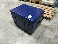 Zadelkast op wieltjes