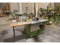 Zagen, freesmachines, slijpen, compressoren, hout