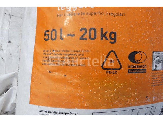 Zakken met vloernivelleringsgranules - afbeelding 6 van  9