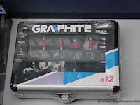 Zaklamp - graphite - 58g007 decoupeerzaag - graphite - 18v li-ion toebehoren - graphite - set van 12 frezen 57h210 - afbeelding 4 van  4