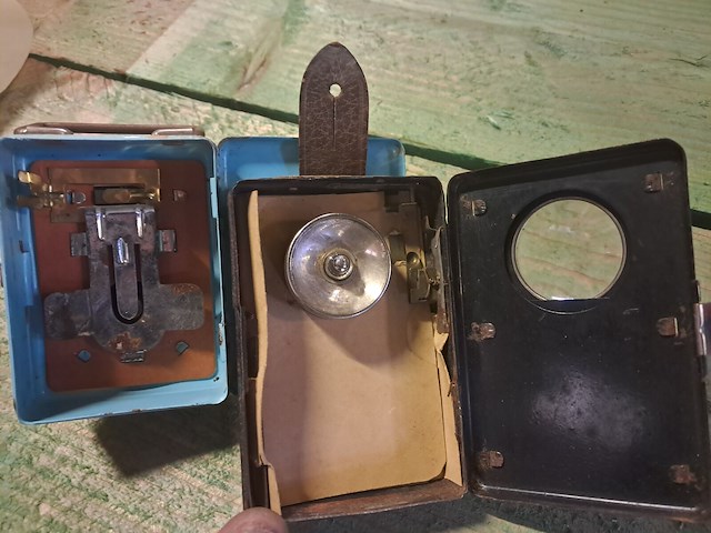 Zaklampen antiek 2 x - afbeelding 6 van  7