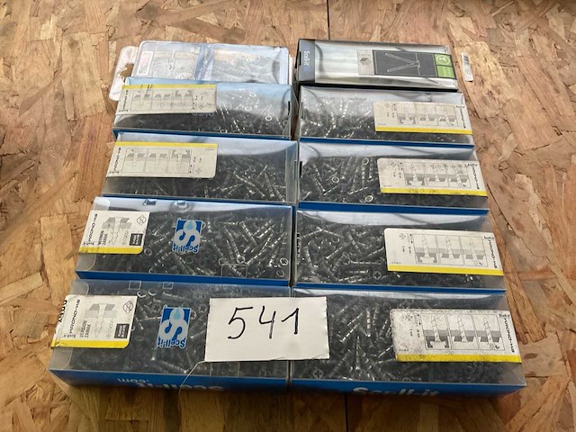 Zamak plaat schroeven - afbeelding 1 van  7