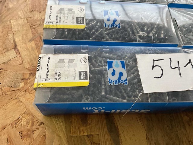 Zamak plaat schroeven - afbeelding 2 van  7