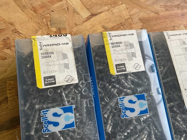 Zamak plaat schroeven - afbeelding 3 van  7