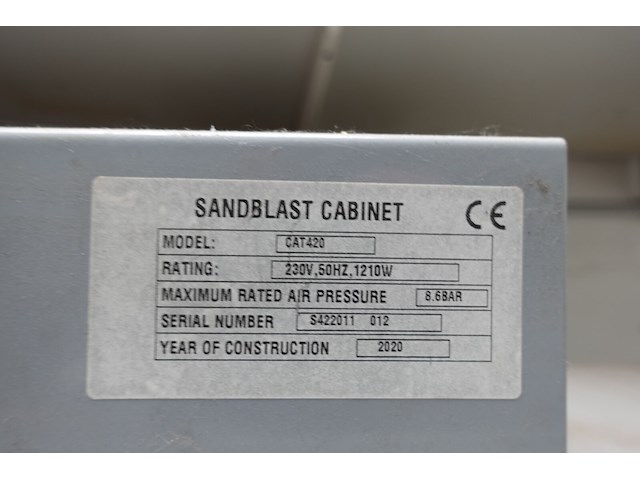 Zandstraalcabine mw tools - afbeelding 3 van  5