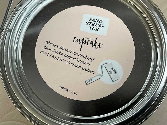 Zandstructuur ketel muurverf voor binnen (99x) - afbeelding 2 van  3