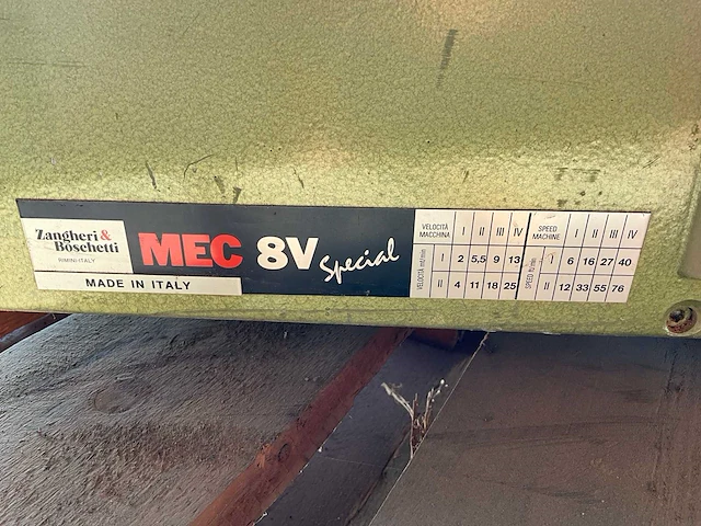 Zangheri & boschetti mec 8v aandrijver - afbeelding 5 van  8