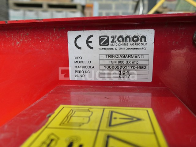 Zanon tsm 900 sx mtc tweewielige freesflil - afbeelding 2 van  9